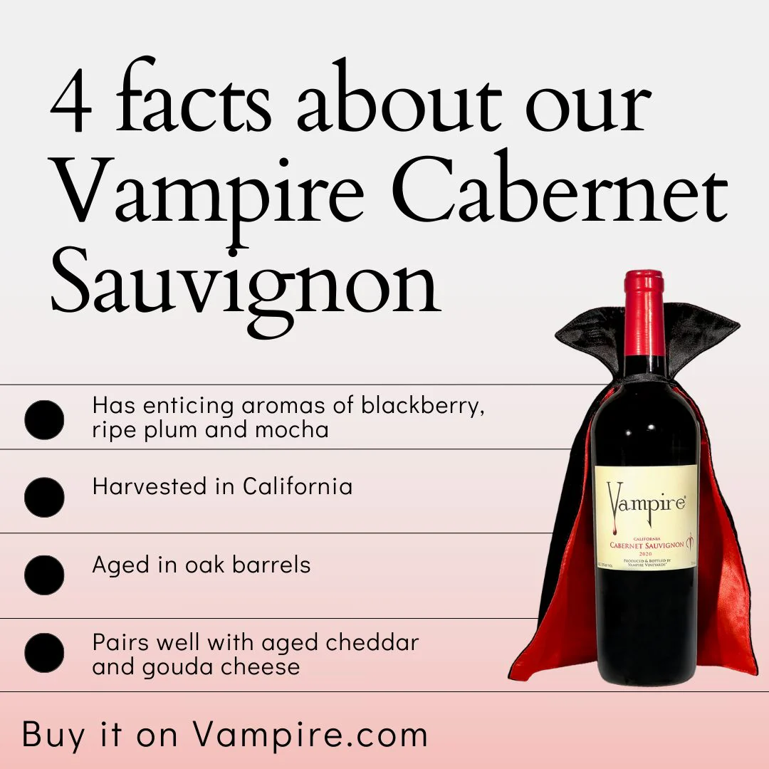 VAMPIRE® CABERNET SAUVIGNON WITH VAMPIRE WINE CAPE - Image 6